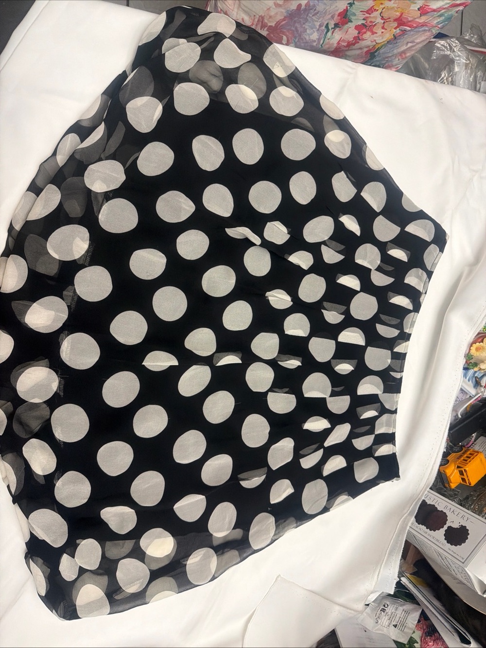 Worthington Skirt Womens Size 12Petite  Black White (16 “X22”)